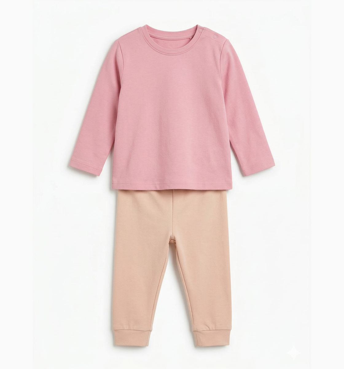 Toddler Long Sleeve T-Shirt & Jogger Pants Set Detail View 3