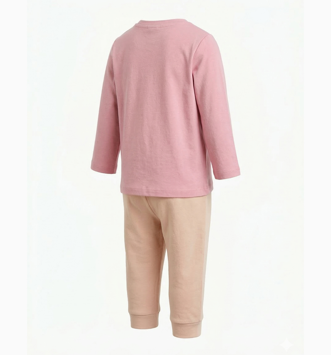 Toddler Long Sleeve T-Shirt & Jogger Pants Set Detail View 4