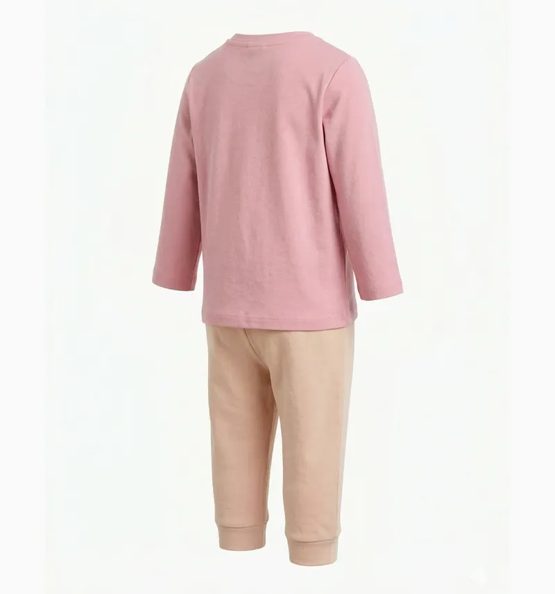 Toddler Long Sleeve T-Shirt & Jogger Pants Set Detail View 4