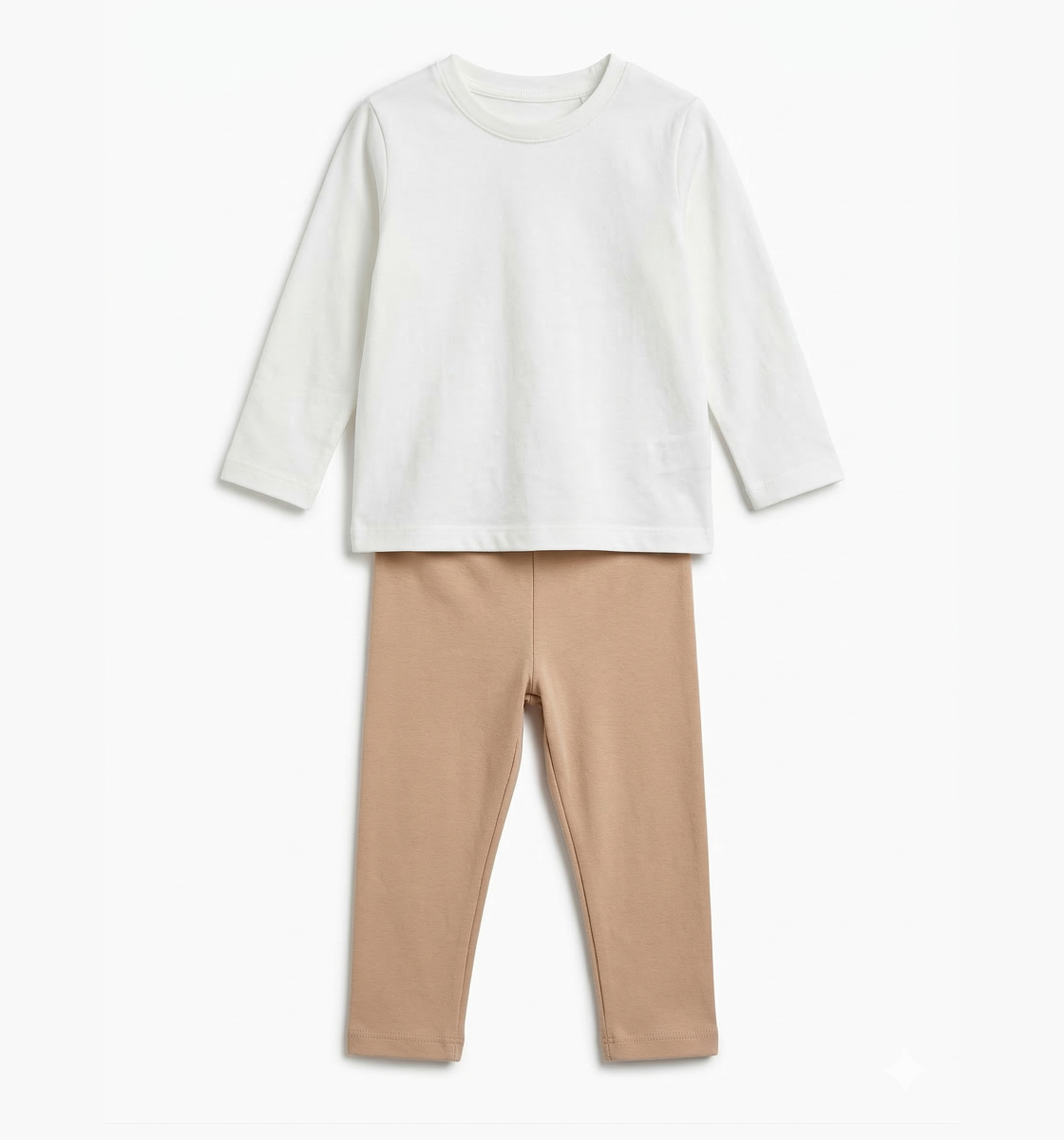 Toddler Long Sleeve T-Shirt & Leggings Set Detail View 2